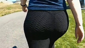 Hot Mom With Big Ass In Public Display