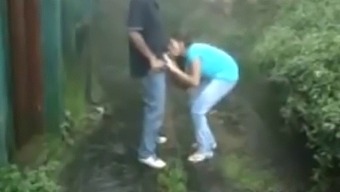 Indian Couple'S Outdoor Adventure With Black Amateur Blowjob