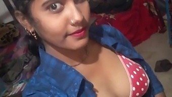 Badrak Village Beauty In Indian Village Dress And Panties