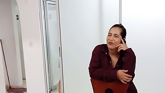 Latina Mature Interrupts Stepmother'S Phone Call With Lover To Relieve Her Of Sexual Tension