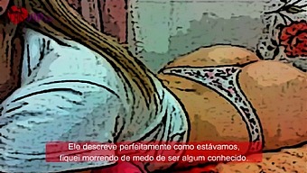 Comic Book-Themed Erotic Video Featuring Cristina Almeida Giving Panties To A Stranger At A Bakery