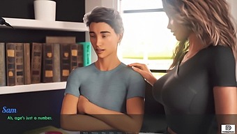 Experience The Thrill Of 3d Gaming With A Wife And Stepmom