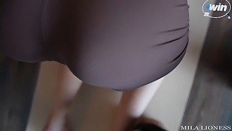 Unplanned Encounter: Stepsister'S Yoga Routine Interrupted By A Big Dick And A Lot Of Cum