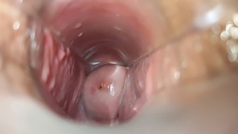 Intense Orgasm Captured Within The Vagina