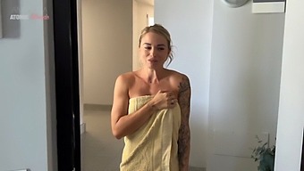 My Neighbor Catches Me Masturbating And Decides To Suck My Cock.