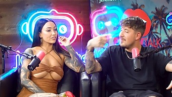 Lily Phillips Has A Hot Oral Sex Scene With A Small Statured Partner On Pillow Talk Podcast.