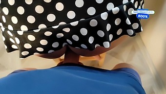 Close Up Of A Big Natural Tits And A Penis In An Amateur Video With Swife Katy.